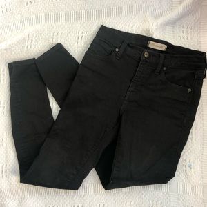 SOLD Madewell Black Skinny Jeans